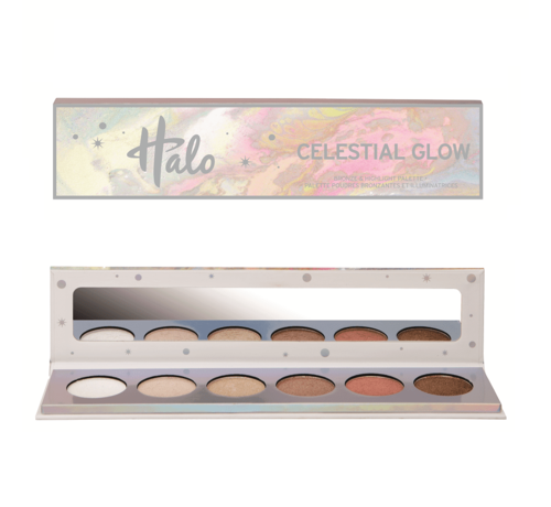 Technic Halo Celestial Glow Bronze & Highlight Palette