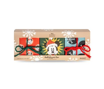 Mad Beauty x Disney Mickey Jingle All The Way Bath Fizzer Trio Square