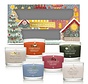 Passport to the Holidays 6 Filled Votive Gift Set