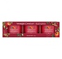 Red Apple Wreath - Filled Votive 3-Pack