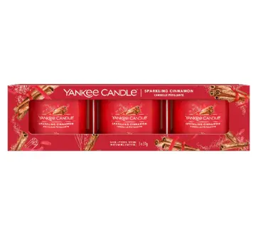 Yankee Candle Sparkling Cinnamon - Filled Votive 3-Pack