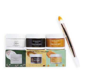 Revolution Skincare x Jake-Jamie Festive Face Mask Trio Set