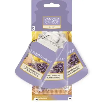 Yankee Candle Lemon Lavender - Car Jar 3-Pack