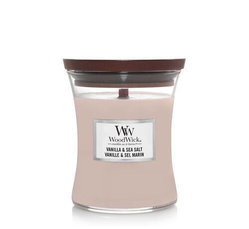 WoodWick Vanilla & Sea Salt - Medium Candle