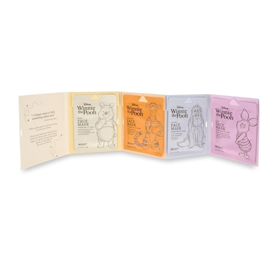 x Disney - Winnie The Pooh Face Mask Collection
