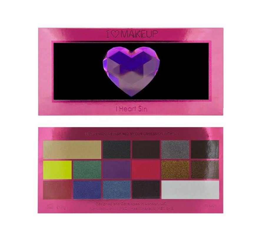 I Heart Sin - Oogschaduwpalette