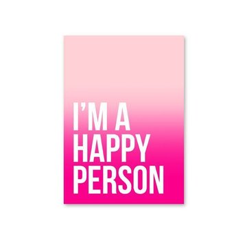 Studio Stationery Kaart - I'm A Happy Person
