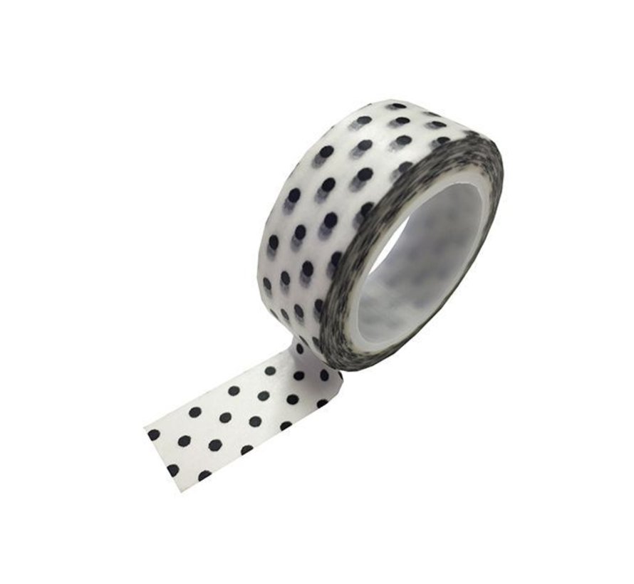 Masking Tape - Black Dots