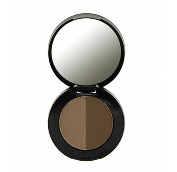 Freedom Makeup Duo Eyebrow Powder - Dark Brown