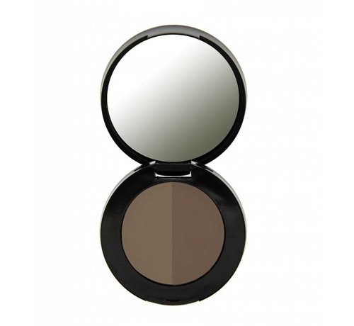 Freedom Makeup Duo Eyebrow Powder - Soft Brown