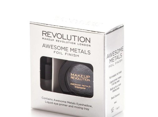 Makeup Revolution Awesome Metals Eye Foils - Black Diamond