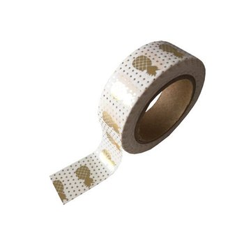 Studio Stationery Masking Tape - Golden Pineapples