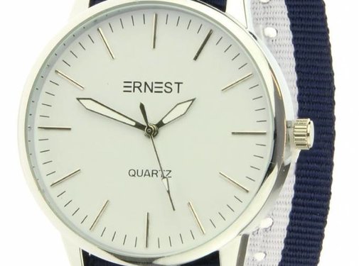 Ernest Striped - Blue White