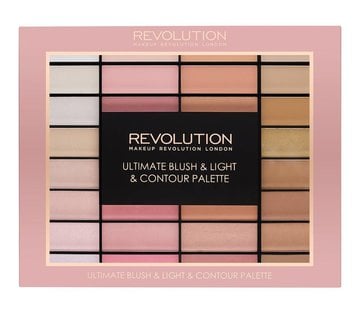 Makeup Revolution Ultimate Blush, Light & Contour Palette