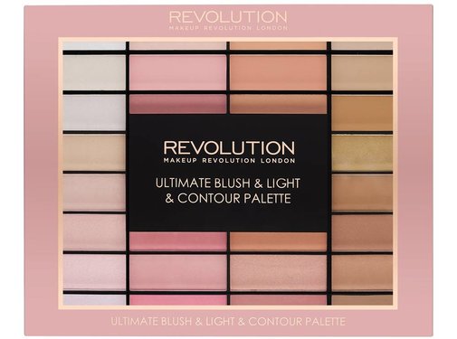 Makeup Revolution Ultimate Blush, Light & Contour Palette