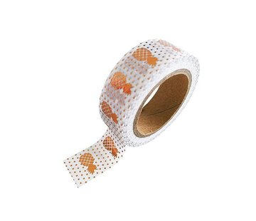 Studio Stationery Masking Tape - Copper Pineapples