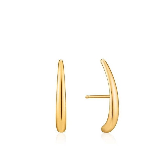 luxe lobe hook stud earrings E024-05