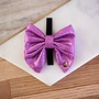 Glitter bow tie lilac 9,5cm 8,5cm