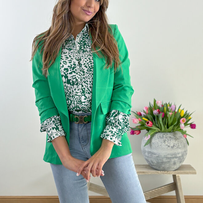 blazer green