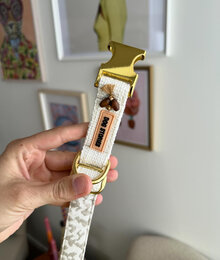 exclusive collar panter / beige