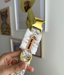 exclusive collar panter fringe