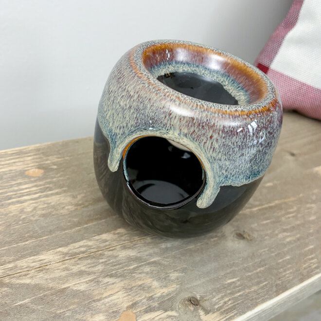 Oil burner candle dark edition