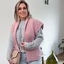 Overlay gilet soft pink