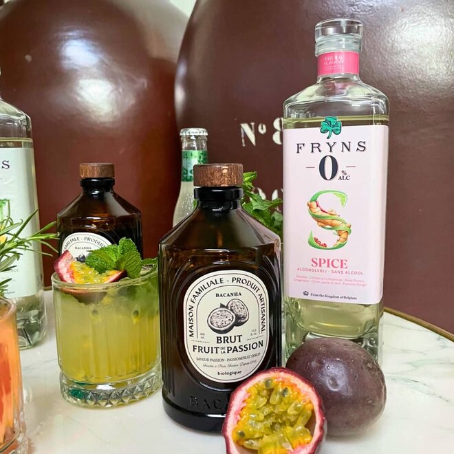 Fryns Ipanema mocktail (gemberbier-siroop)