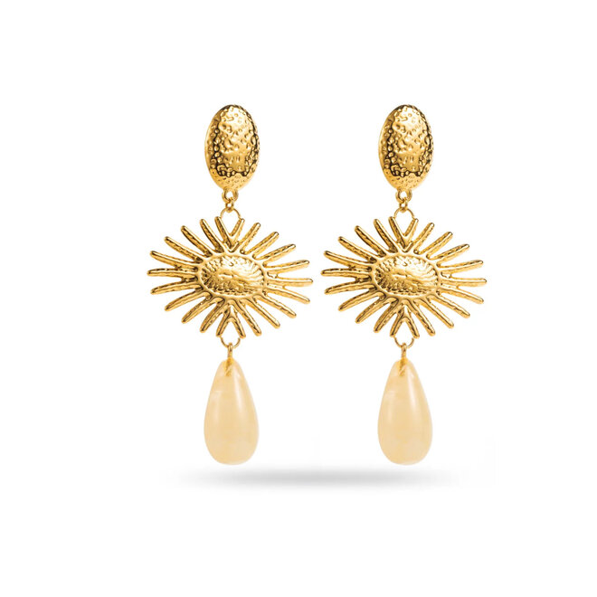Sunshine drop earrings
