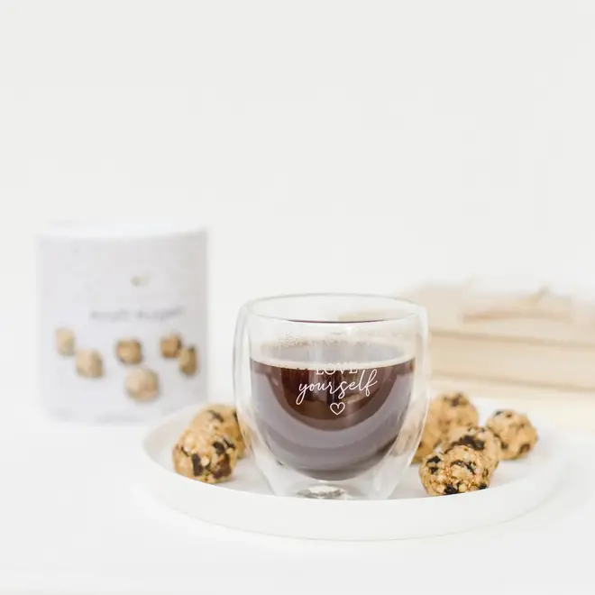 Love yourself thermoglass set of 2 - 250ml