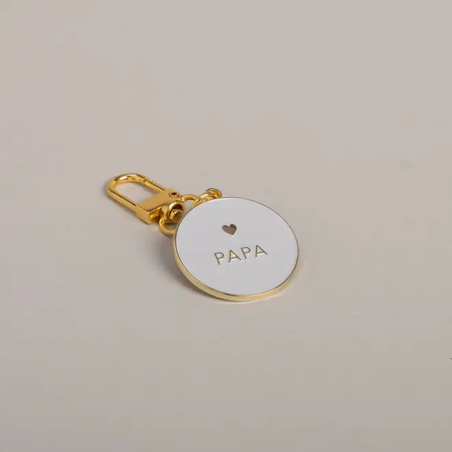 Papa keychain