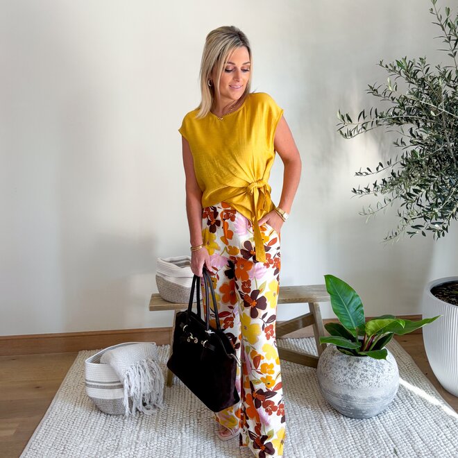 Flower fields Pants