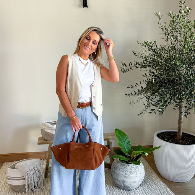 Keeping it together Bag Camel