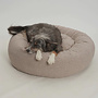 Donut knuffelnest loop pooch 63x20cm  mousse