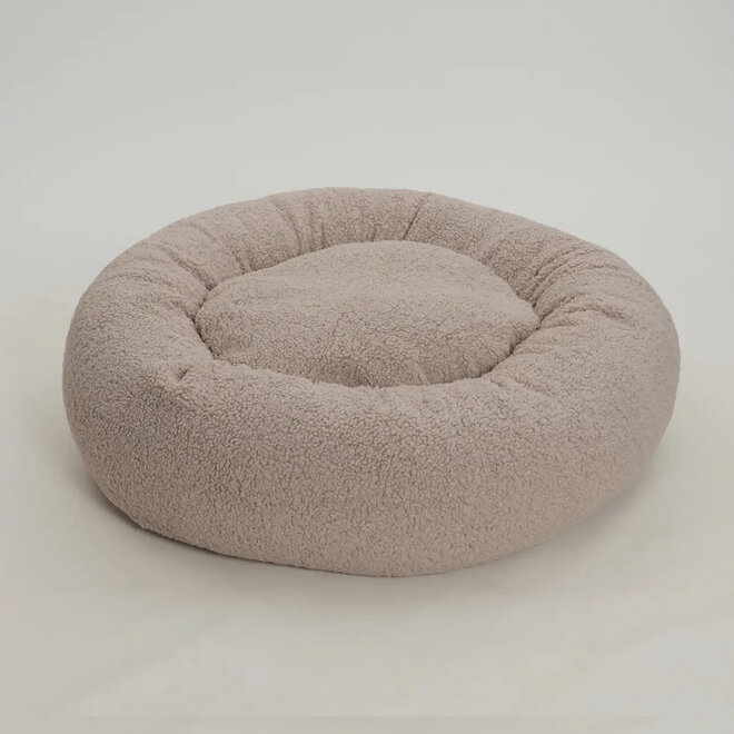 Donut knuffelnest loop pooch 63x20cm  mousse