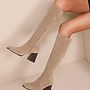 Cleo elegance boots taupe