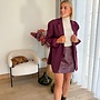 Don't talk behind my back Blazer Burgundy