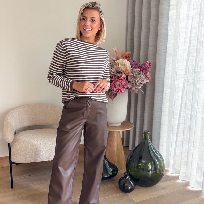 Smooth move pants brown