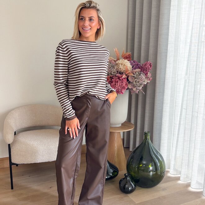 Smooth move pants brown