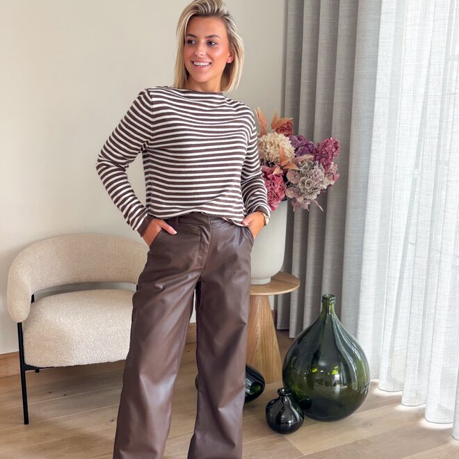 Smooth move pants brown