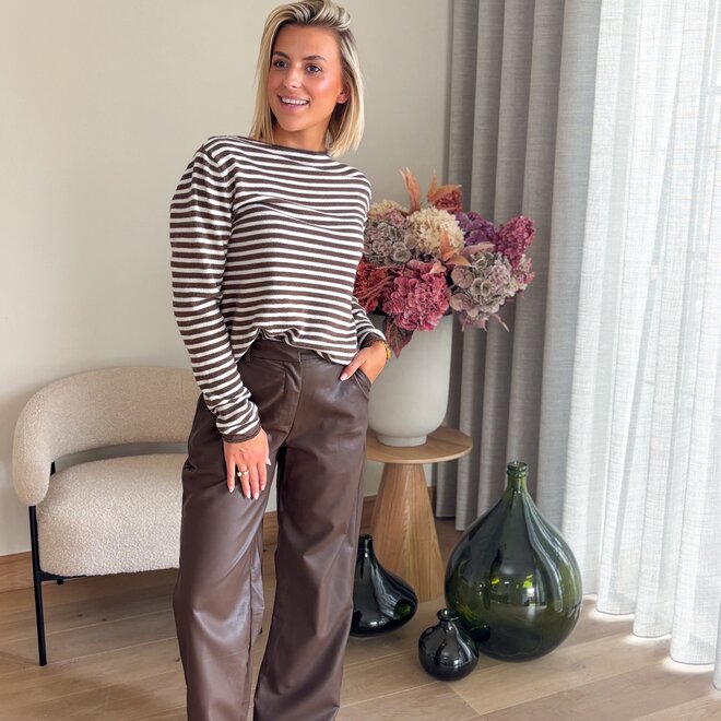 Smooth move pants brown