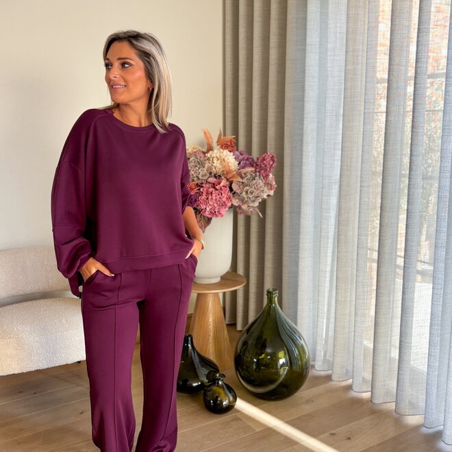 Snooze Mood Set Burgundy