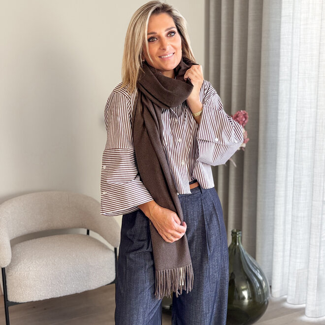 Autumn Scarf Brown