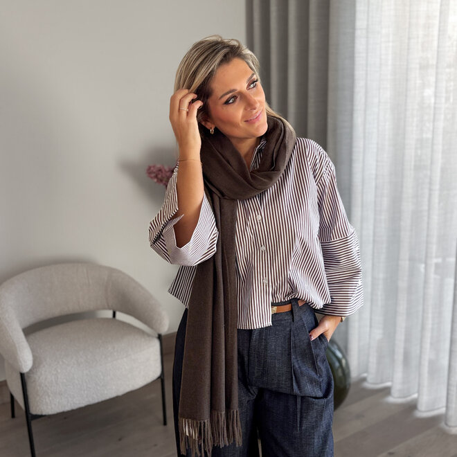 Autumn Scarf Brown