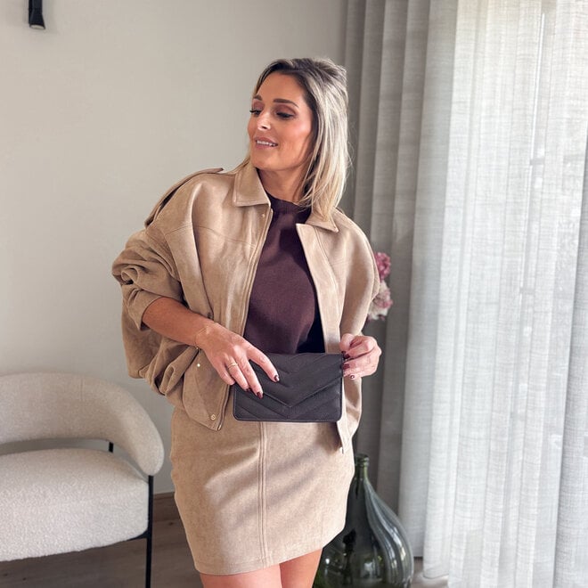 Honey suede jacket