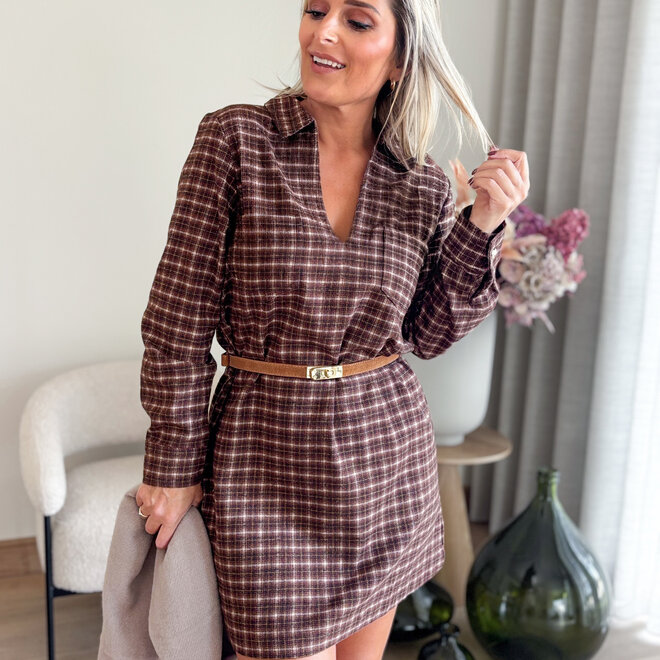 Vintage Check Dress