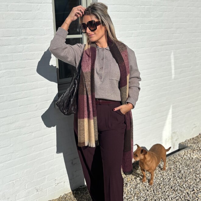 Urban comfort polo taupe