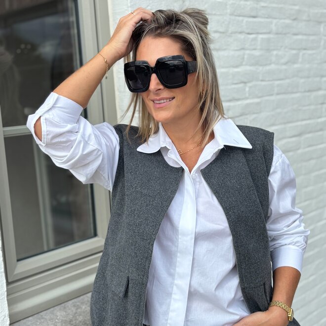 Juliette body warmer Grey