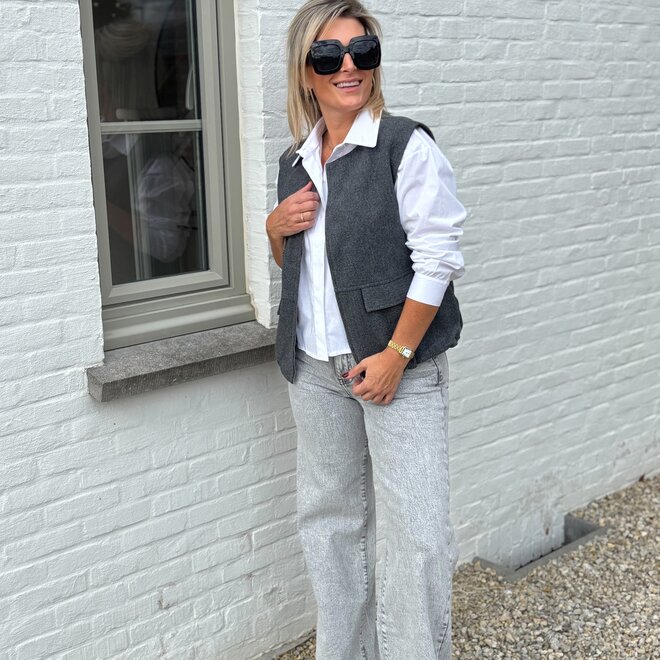 Juliette body warmer Grey