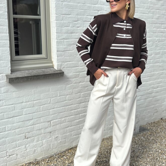 Juliette body warmer Brown